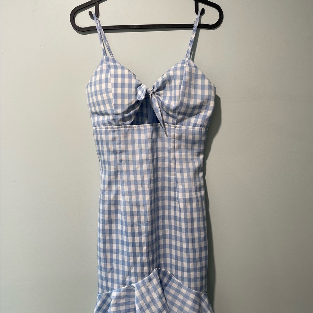 Forever 21 Blue & White Dress